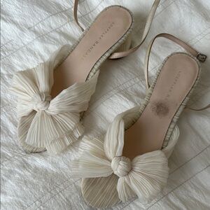 Loeffler Randall Cream Women's Shoes